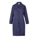VL RAMA. Grembiule in twill a maniche lunghe (175g/m²), in twill di cotone (35%) e poliestere (65%)
