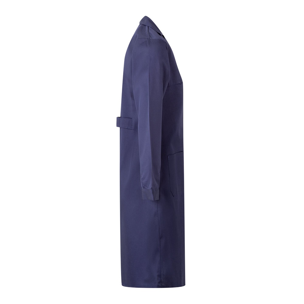 VL RAMA. Grembiule in twill a maniche lunghe (175g/m²), in twill di cotone (35%) e poliestere (65%)