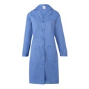 VL RAMA. Grembiule in twill a maniche lunghe (175g/m²), in twill di cotone (35%) e poliestere (65%)