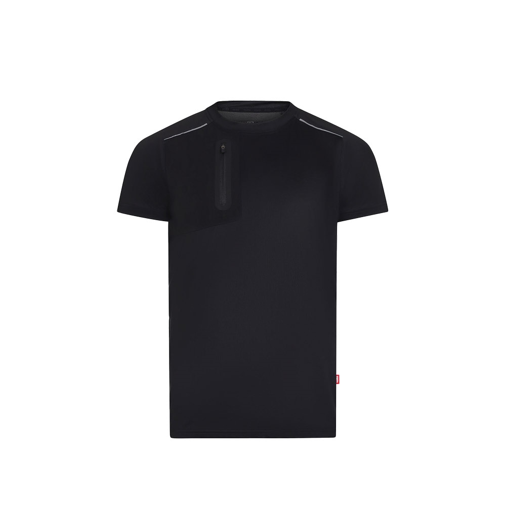 VL RHEA. T-shirt tecnica a Waffle (110 g/m²), realizzata in poliestere riciclato al 100%