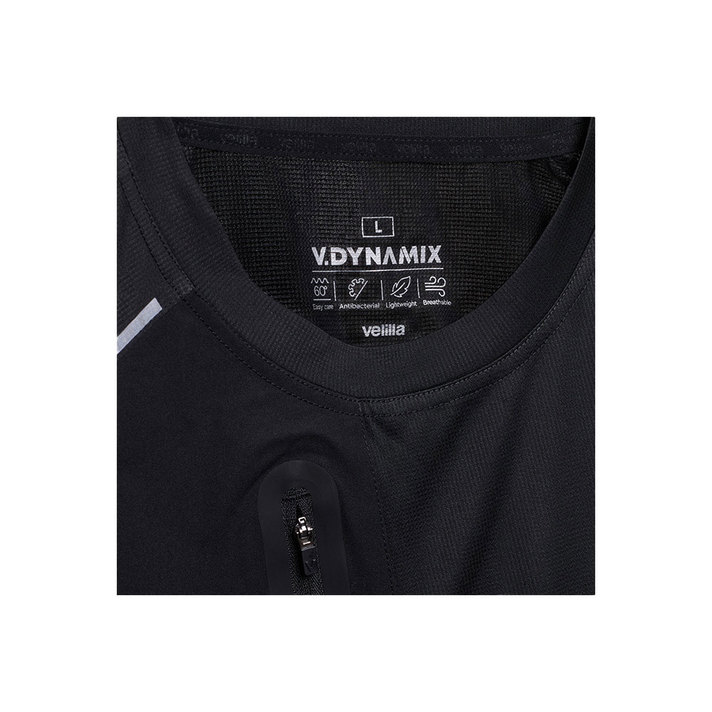 VL RHEA. T-shirt tecnica a Waffle (110 g/m²), realizzata in poliestere riciclato al 100%