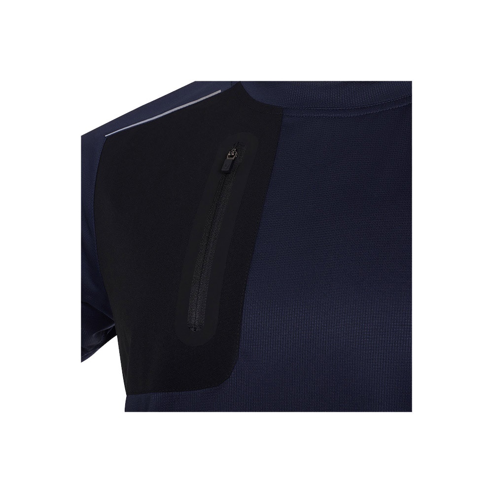 VL RHEA. T-shirt tecnica a Waffle (110 g/m²), realizzata in poliestere riciclato al 100%