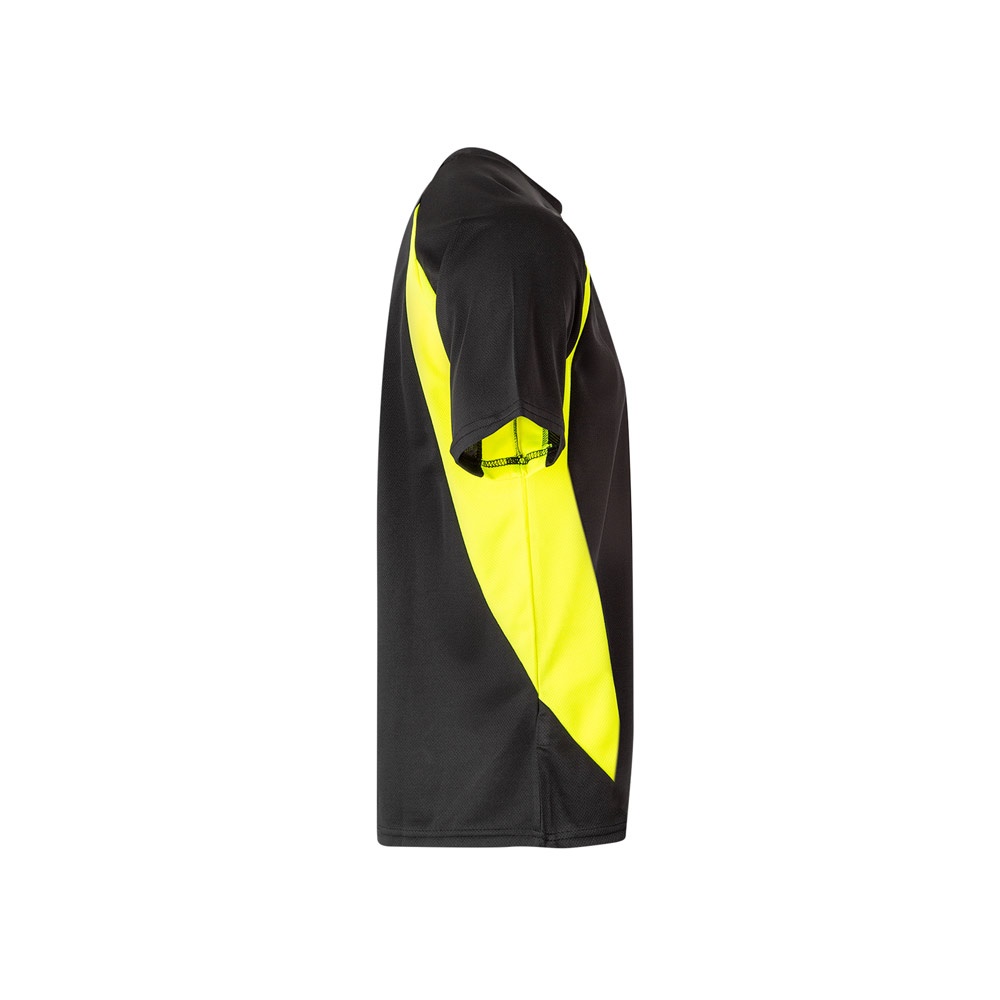 VL SLAYER. T-shirt tecnica bicolore bird-eye (160g/m²), in poliestere (100%)