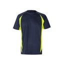 VL SLAYER. T-shirt tecnica bicolore bird-eye (160g/m²), in poliestere (100%)