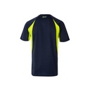 VL SLAYER. T-shirt tecnica bicolore bird-eye (160g/m²), in poliestere (100%)