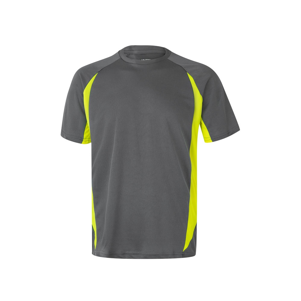 VL SLAYER. T-shirt tecnica bicolore bird-eye (160g/m²), in poliestere (100%)