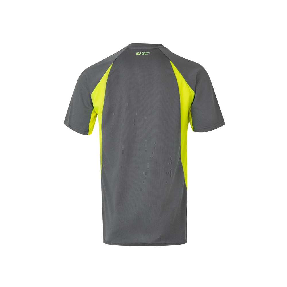 VL SLAYER. T-shirt tecnica bicolore bird-eye (160g/m²), in poliestere (100%)