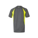 VL SLAYER. T-shirt tecnica bicolore bird-eye (160g/m²), in poliestere (100%)