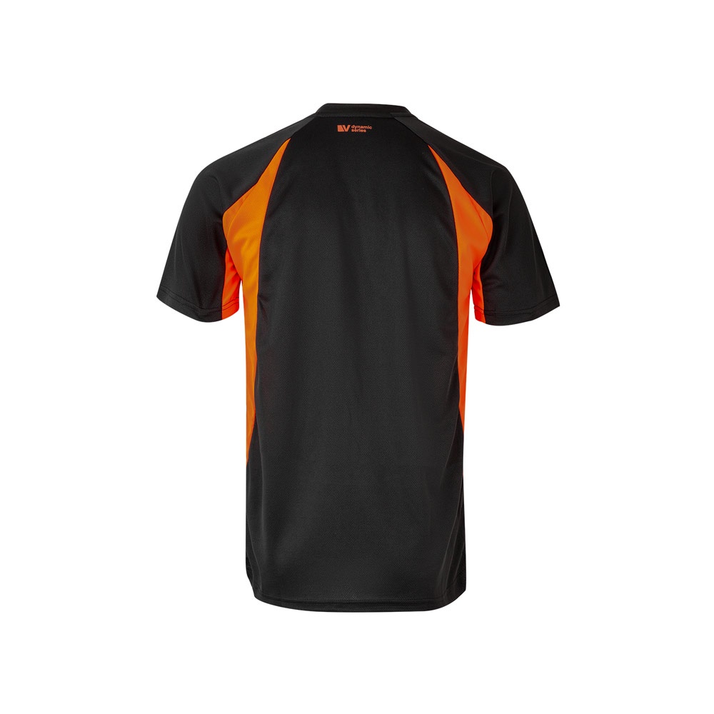 VL SLAYER. T-shirt tecnica bicolore bird-eye (160g/m²), in poliestere (100%)