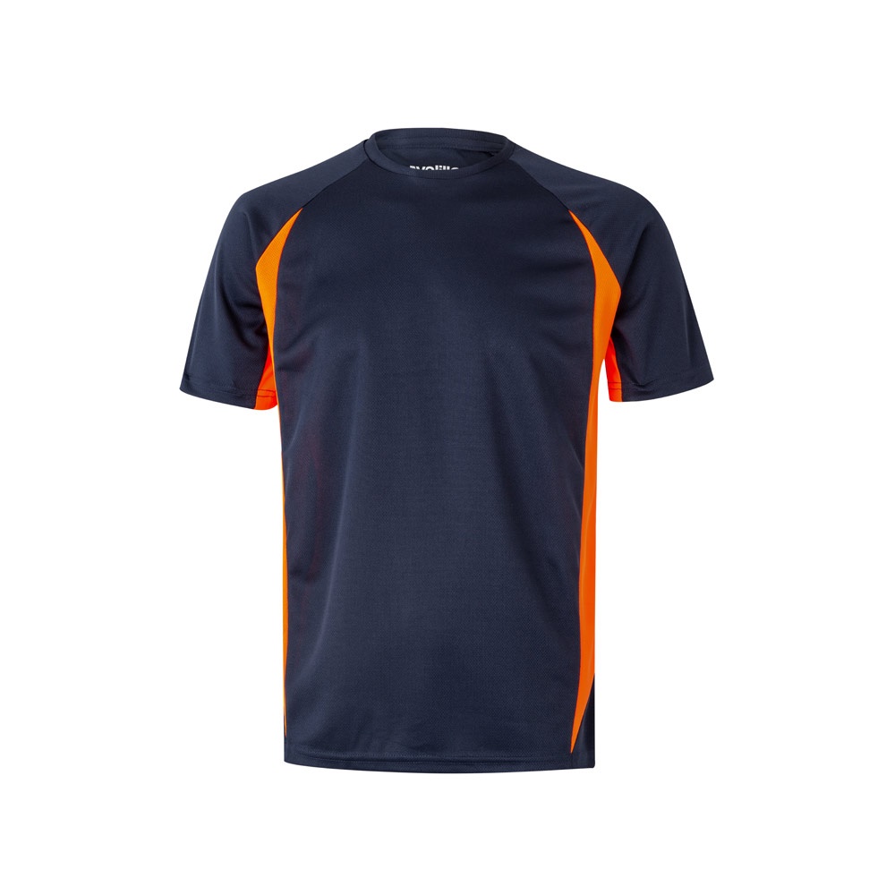 VL SLAYER. T-shirt tecnica bicolore bird-eye (160g/m²), in poliestere (100%)