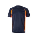 VL SLAYER. T-shirt tecnica bicolore bird-eye (160g/m²), in poliestere (100%)