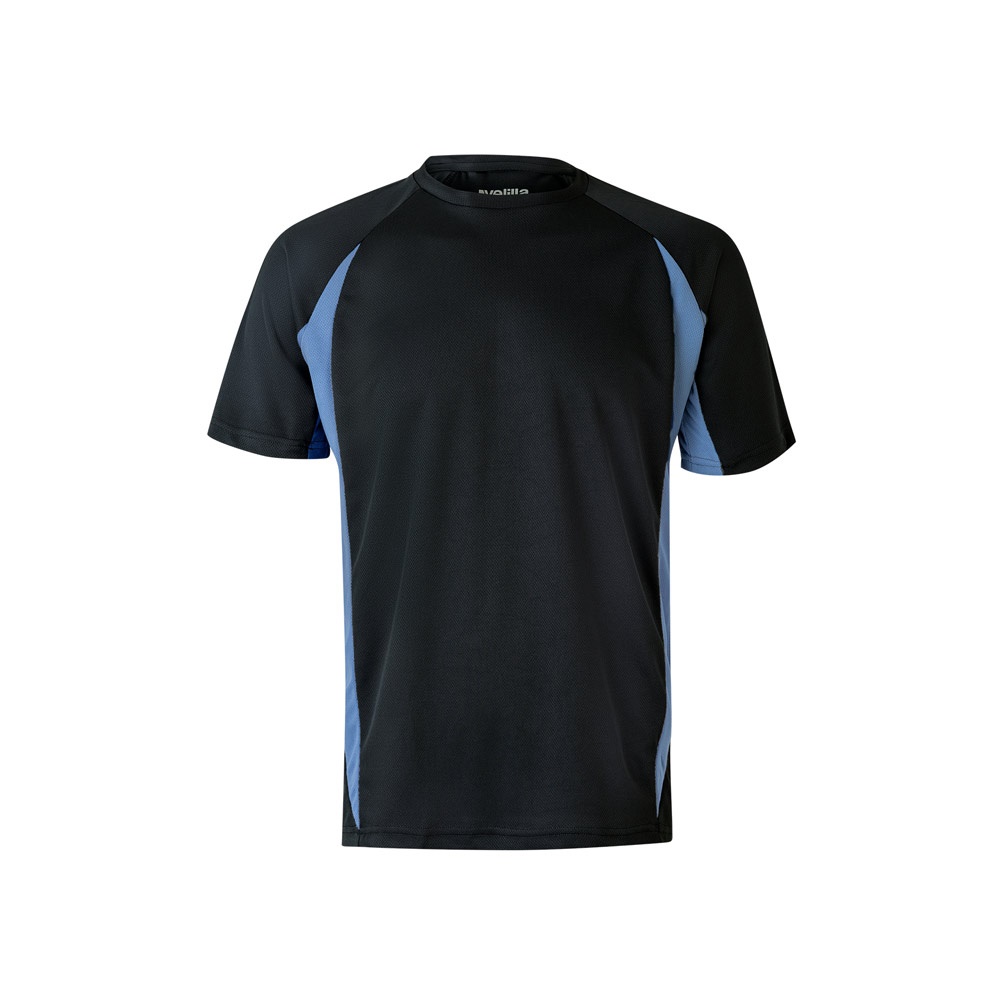 VL SLAYER. T-shirt tecnica bicolore bird-eye (160g/m²), in poliestere (100%)