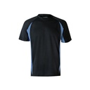 VL SLAYER. T-shirt tecnica bicolore bird-eye (160g/m²), in poliestere (100%)