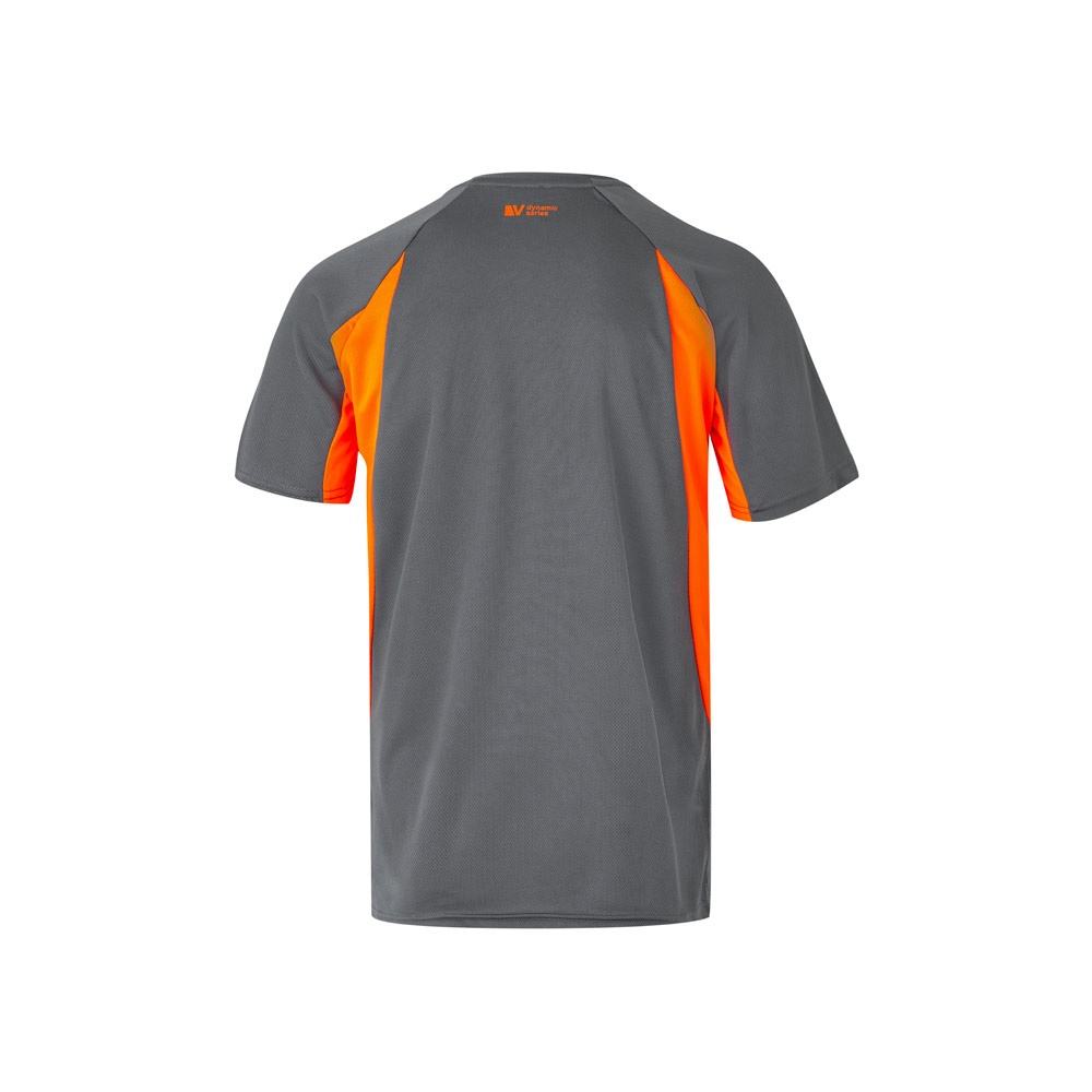 VL SLAYER. T-shirt tecnica bicolore bird-eye (160g/m²), in poliestere (100%)