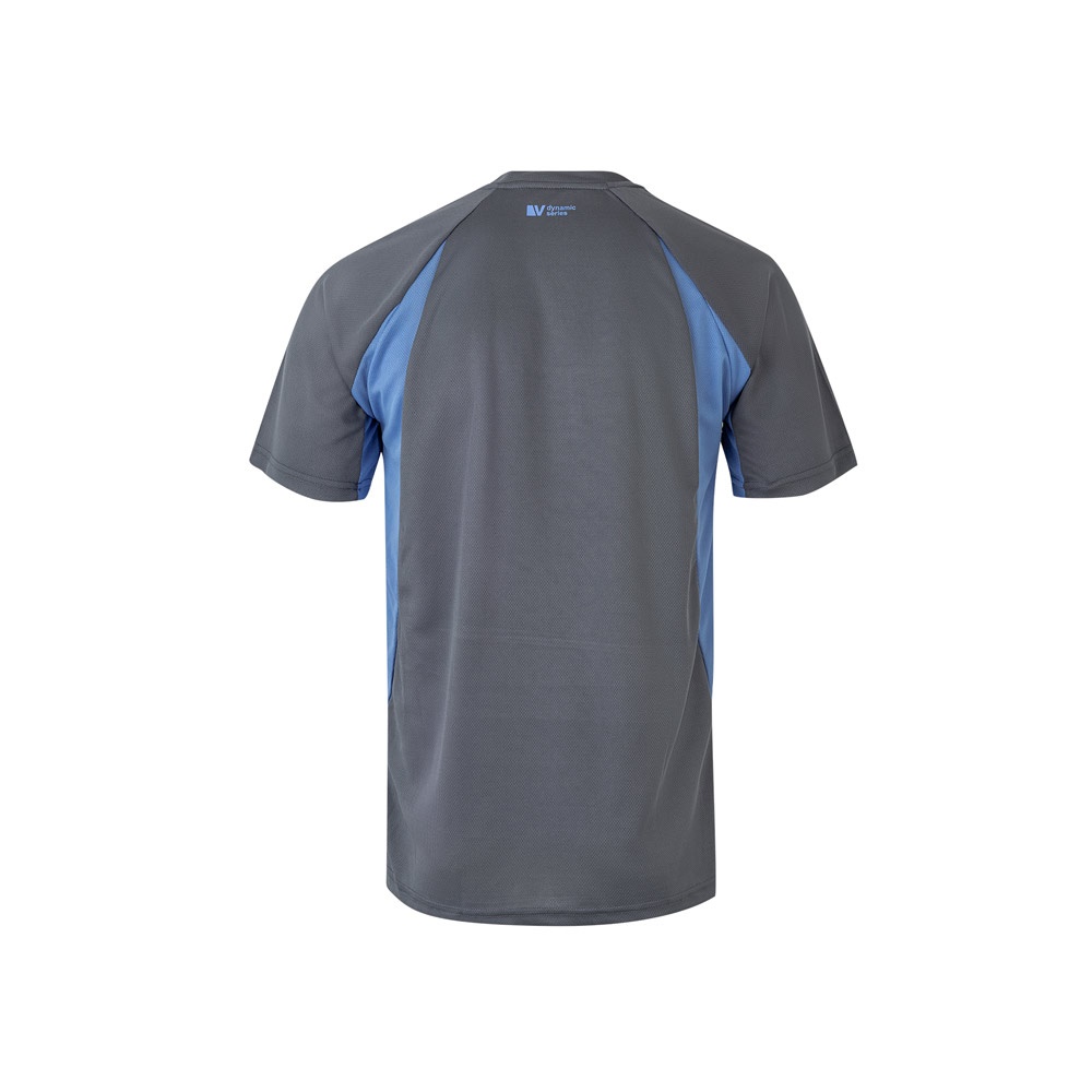 VL SLAYER. T-shirt tecnica bicolore bird-eye (160g/m²), in poliestere (100%)