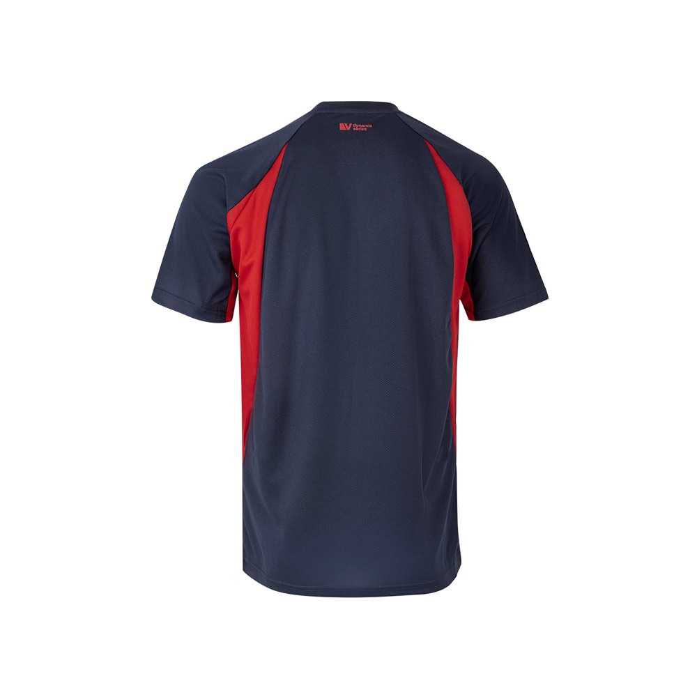 VL SLAYER. T-shirt tecnica bicolore bird-eye (160g/m²), in poliestere (100%)