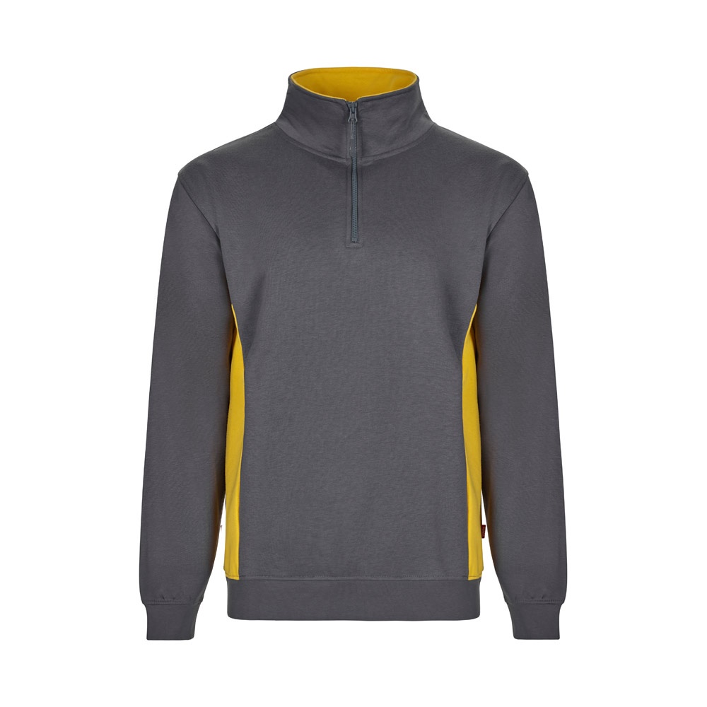 VL SVAROG. Felpa in spugna bicolore (260g/m²), in poliestere (65%) e cotone (35%)