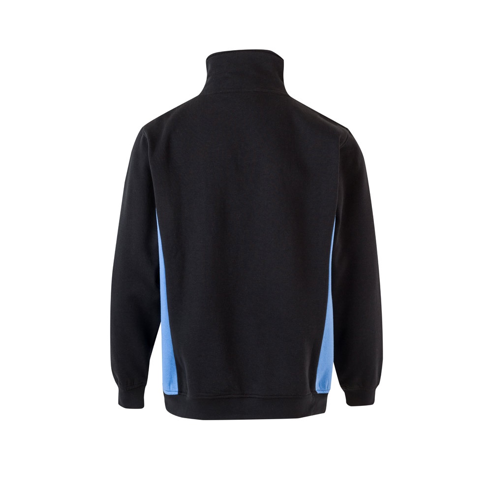 VL SVAROG. Felpa in spugna bicolore (260g/m²), in poliestere (65%) e cotone (35%)