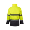 VL THEMIS. Parka bicolore (190g/m²), in poliestere (100%), con rivestimento in PU