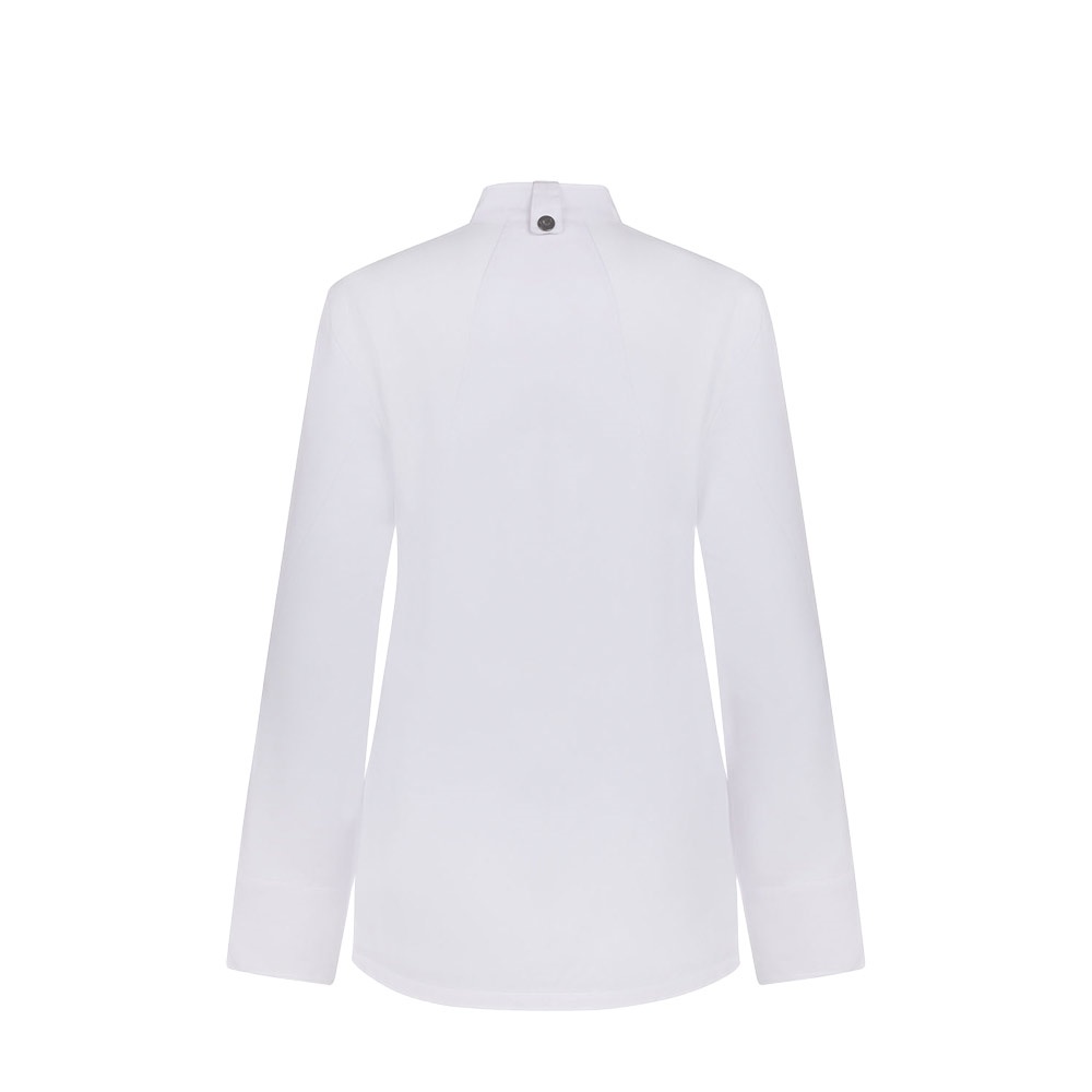 VL THOTH. Giacca da cucina da donna (190 g/m²), realizzata in cotone (35%) e poliestere riciclato (65%)