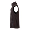 VL VARUNA. Gilet soft shell (280g/m²), con fodera in pile, in poliestere (94%) ed elastan (6%)