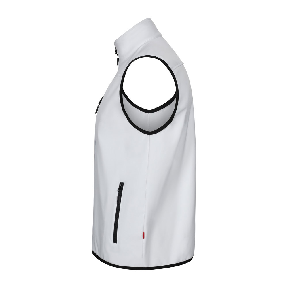VL VARUNA. Gilet soft shell (280g/m²), con fodera in pile, in poliestere (94%) ed elastan (6%)