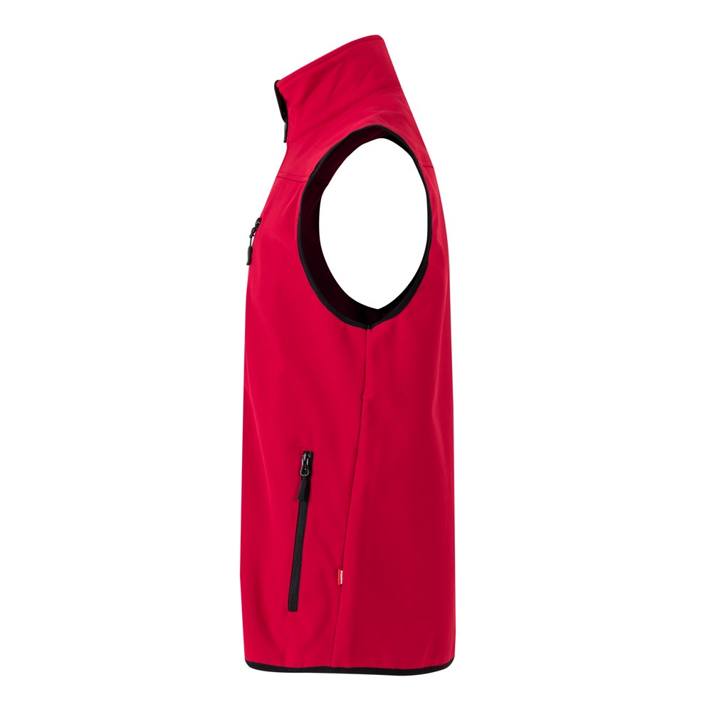 VL VARUNA. Gilet soft shell (280g/m²), con fodera in pile, in poliestere (94%) ed elastan (6%)