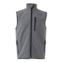 VL VARUNA. Gilet soft shell (280g/m²), con fodera in pile, in poliestere (94%) ed elastan (6%)