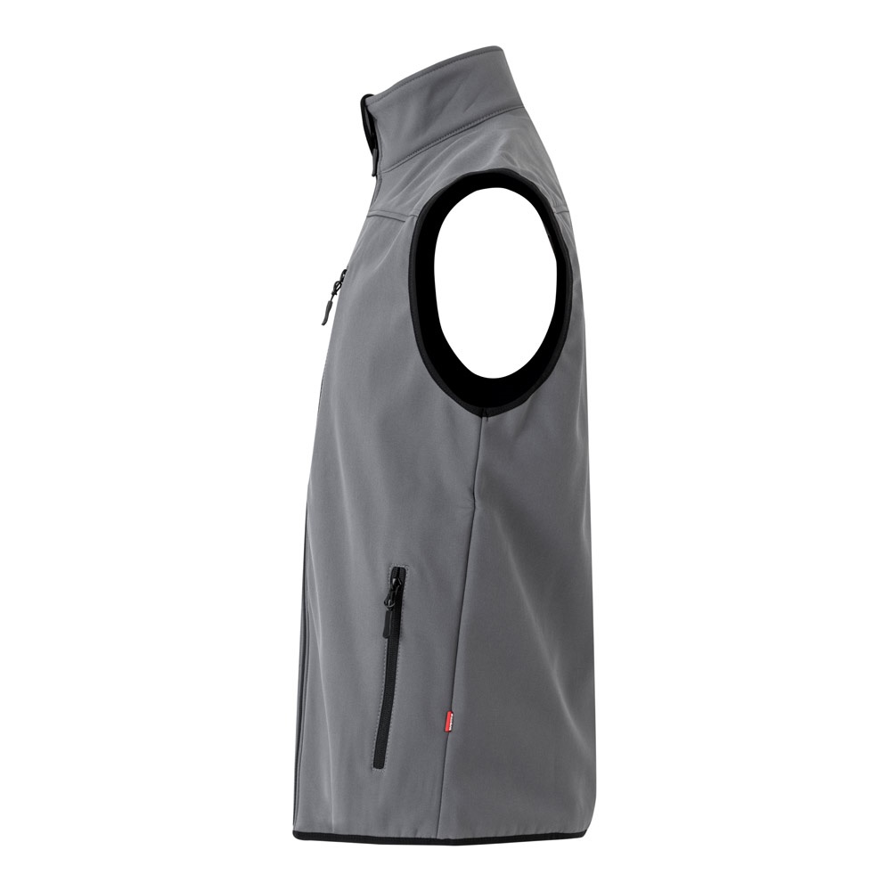 VL VARUNA. Gilet soft shell (280g/m²), con fodera in pile, in poliestere (94%) ed elastan (6%)
