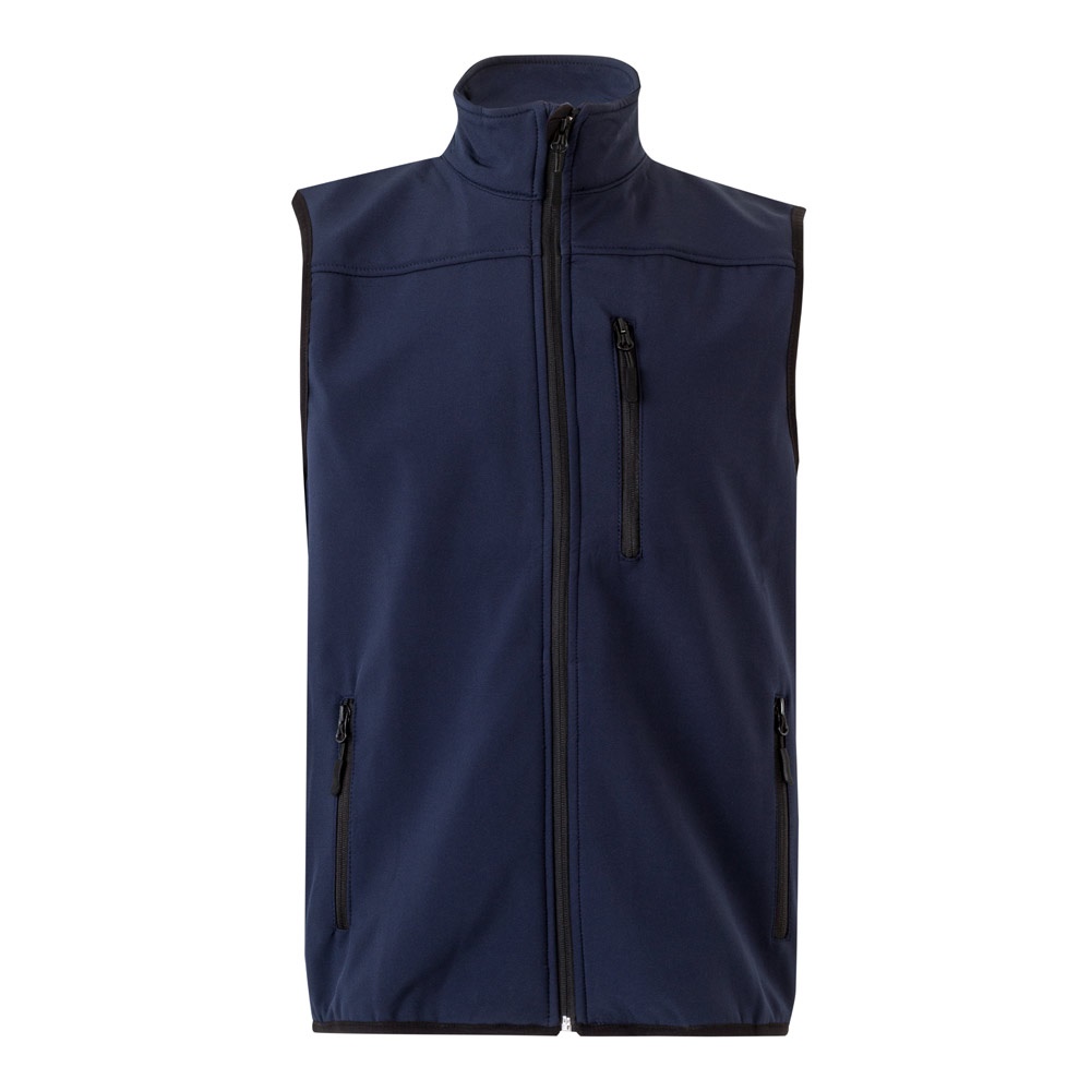 VL VARUNA. Gilet soft shell (280g/m²), con fodera in pile, in poliestere (94%) ed elastan (6%)