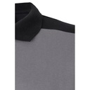 VL VELES. Polo bicolore piqué elasticizzata (200g/m²) con maniche corte, in poliestere (96%) ed elastan (4%)