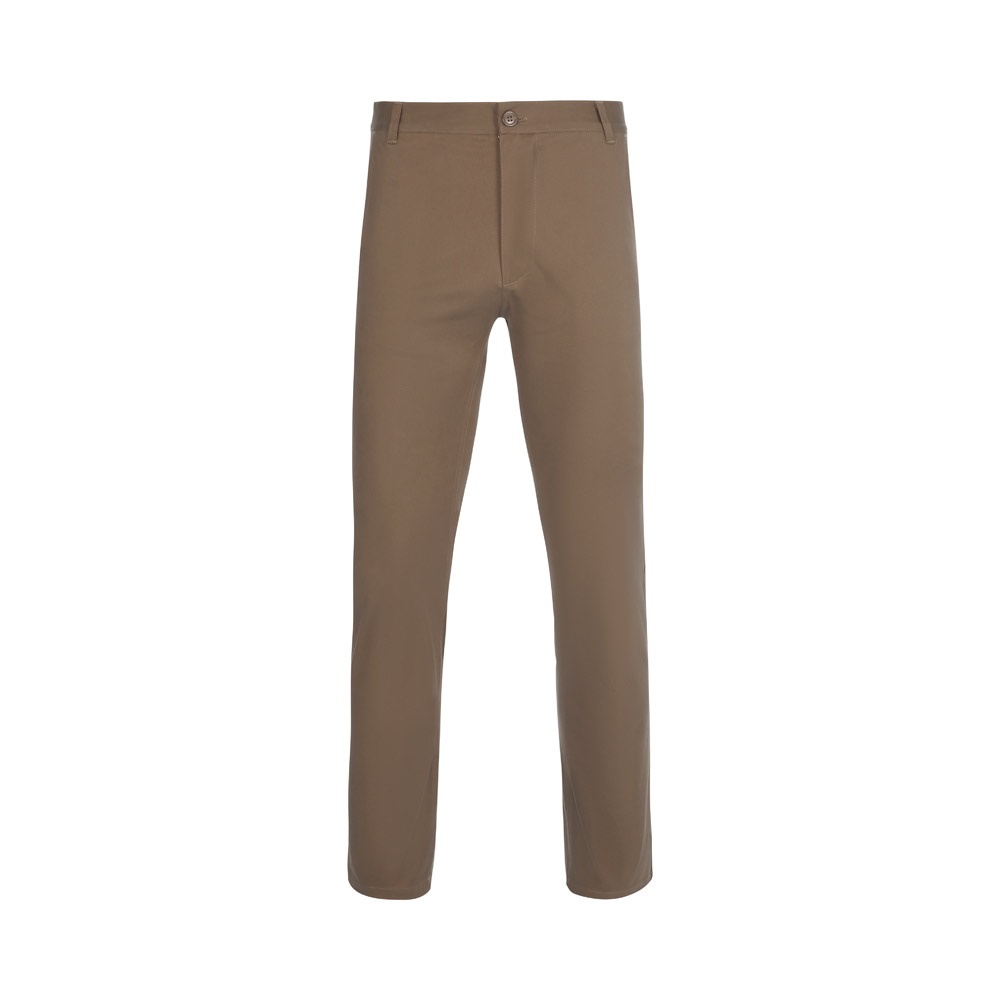 VL VISHNU. Pantaloni chino elasticizzati unisex (260g/m²), in cotone (98%) ed elastan (2%)