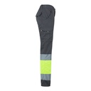 VL ZEUS. Pantaloni elasticizzati bicolore con diverse tasche (240g/m²), in cotone (46%), EME (38%) e poliestere (16%)