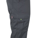 VL ZEUS. Pantaloni elasticizzati bicolore con diverse tasche (240g/m²), in cotone (46%), EME (38%) e poliestere (16%)