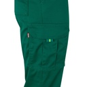 VL ZEUS. Pantaloni elasticizzati bicolore con diverse tasche (240g/m²), in cotone (46%), EME (38%) e poliestere (16%)