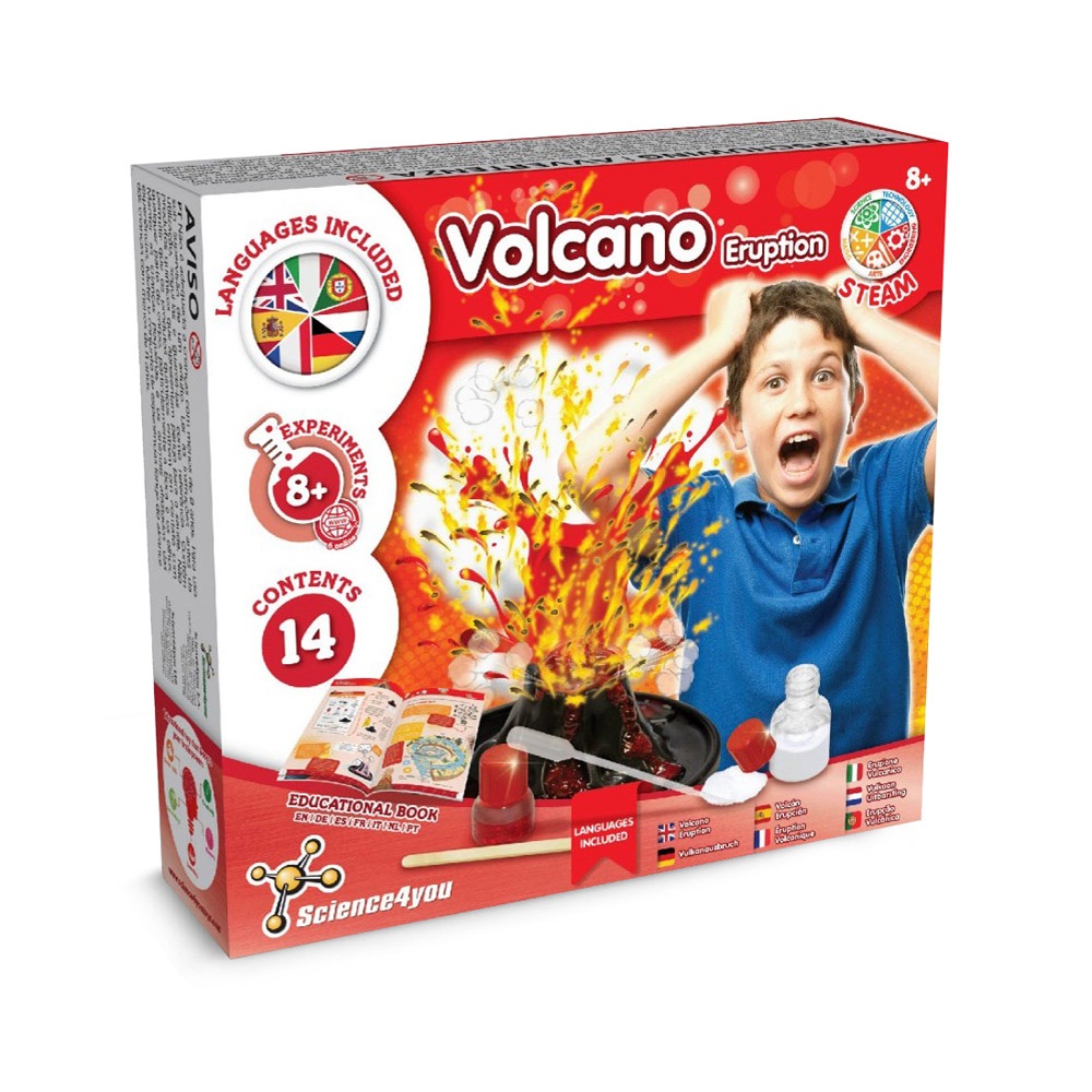 VOLCANIC ERUPTION GAME. Gioco educativo per bambini