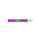 WALSALL. SET Lanyard SUBLIMATION Short II DUO (20 mm) in poliestere riciclato (100% rPET) con anello Ø 32 mm e moschettone a leva da 20 mm