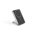 WARSHEL 10. Power bank magnetico da 10'000 mAh con caricatore wireless superveloce da 15W in ABS riciclato (100% rABS) con supporto