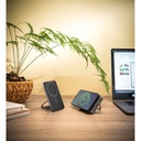 WARSHEL 10. Power bank magnetico da 10'000 mAh con caricatore wireless superveloce da 15W in ABS riciclato (100% rABS) con supporto