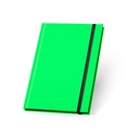 WATTERS. Block notes A5 in PU fluorescente con fogli a righe
