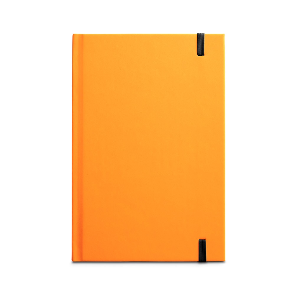 WATTERS. Block notes A5 in PU fluorescente con fogli a righe