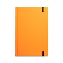 WATTERS. Block notes A5 in PU fluorescente con fogli a righe