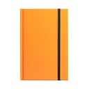 WATTERS. Block notes A5 in PU fluorescente con fogli a righe