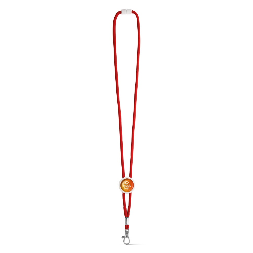 WEAVE. Lanyard regolabile in poliestere