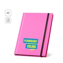 WATTERS. Block notes A5 in PU fluorescente con fogli a righe