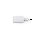 WEGENER. Adattatore di corrente con porta USB-A 18W e porta USB-C 20W in ABS riciclato (100% rABS)