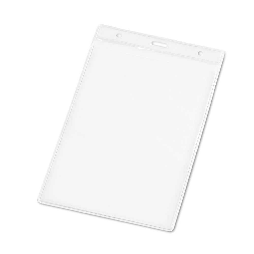 WHITMAN. Porta badge identificativo verticale in PVC