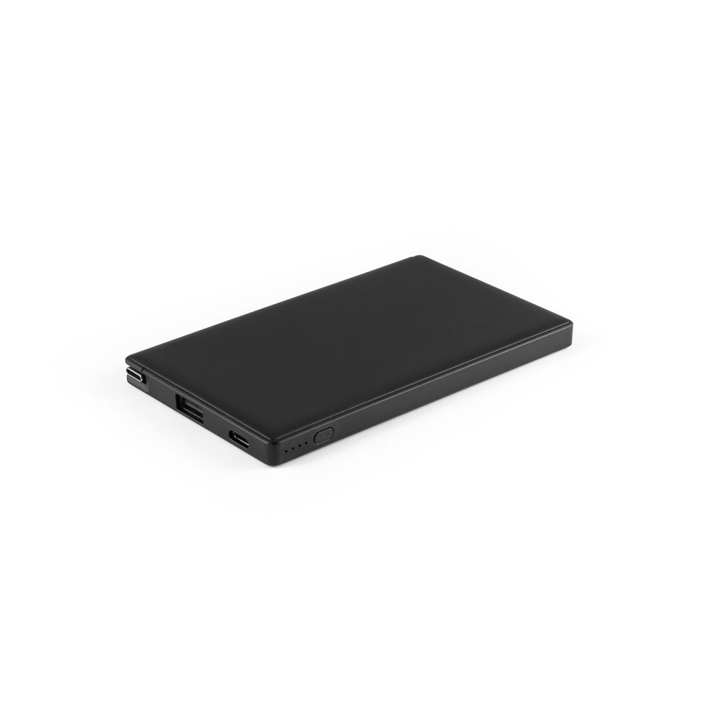 WIGNER. Power bank da 4'000 mAh in ABS riciclato (100% rABS)