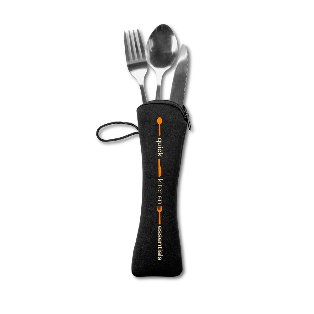 WILEY. Set di posate in acciaio inossidabile composto da 3 pezzi