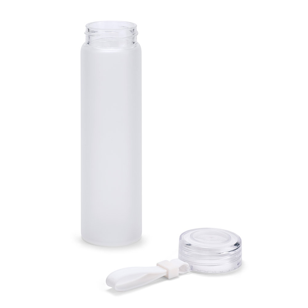 WILLIAMS. Borraccia in vetro borosilicato con tappo in AS 470 mL